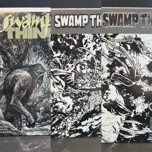Lot Of 3 Swamp Thing #5 6 163 DC Comics 2011 New 52 Paquette Incentive Variant‎